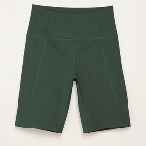 high rise biker short